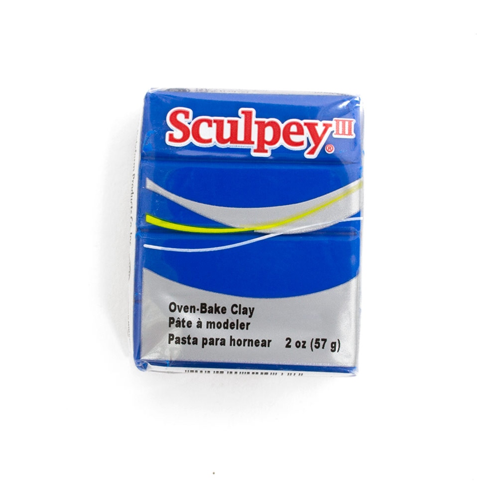 Polyform, Sculpey III, Oven Bake, Clay, 2oz, Blue